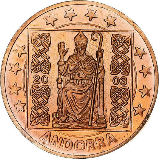 Andora, 
  
  2 euro centa, 
  
  Fantasy euro uzorci