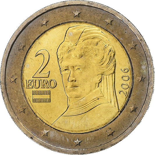 Austrija, 
  
  2 eura, 
  
  2006